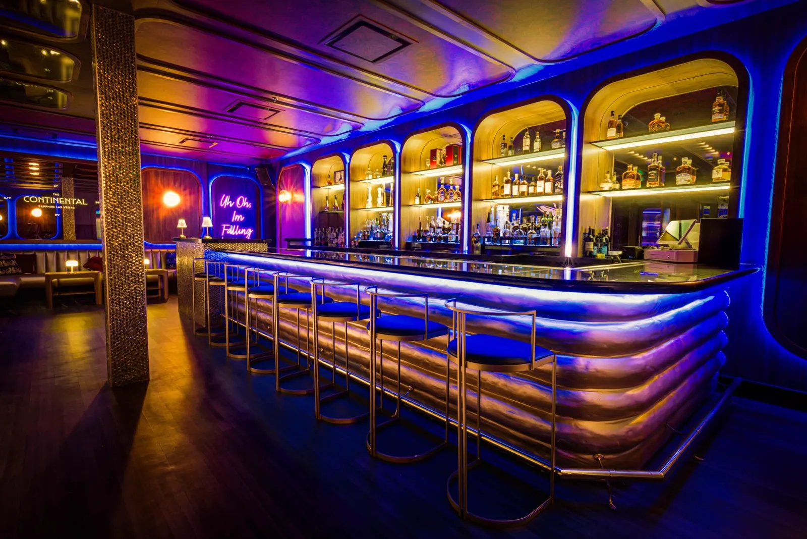 Bar inside Sapphire Las Vegas
